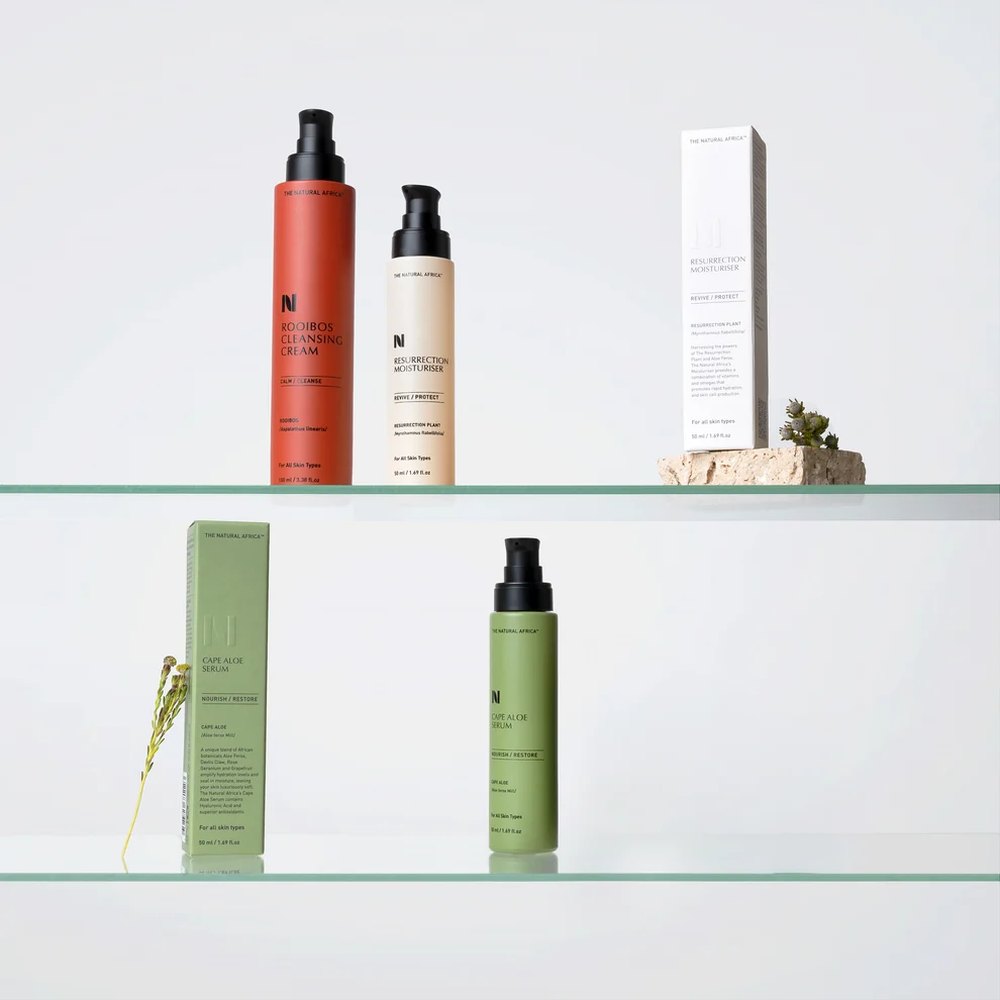 The Natural Africa skincare collection