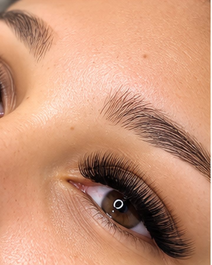 Softly shaped, feathered brow by Nabeelah